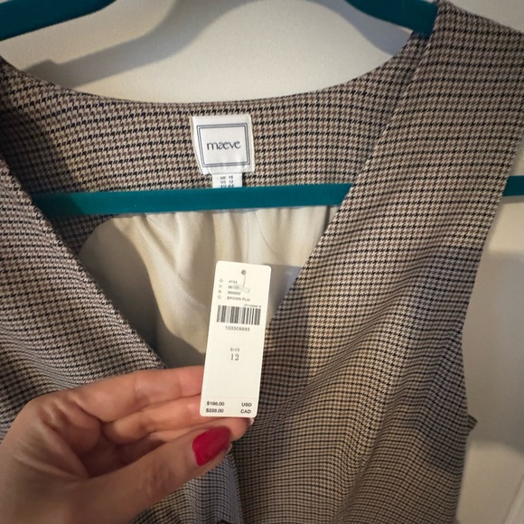 Anthropologie The Avery Wide-Leg Pleated Jumpsuit by Maeve NWT - Picture 7 of 7